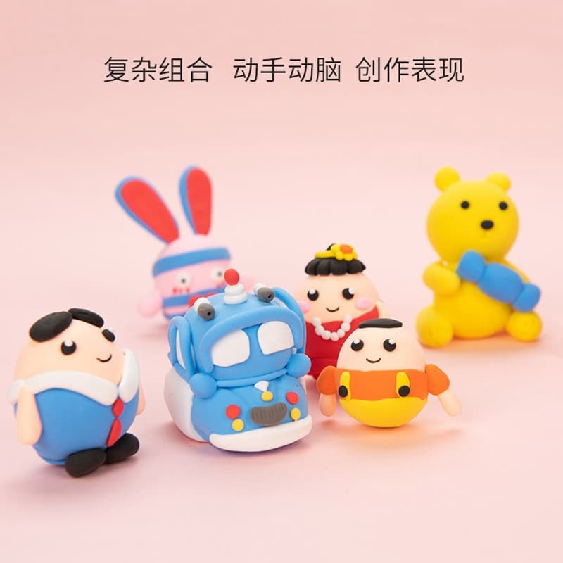 Ultra light clay, space children's plasticine, DIY, 12 colors, children's handmade diy 4