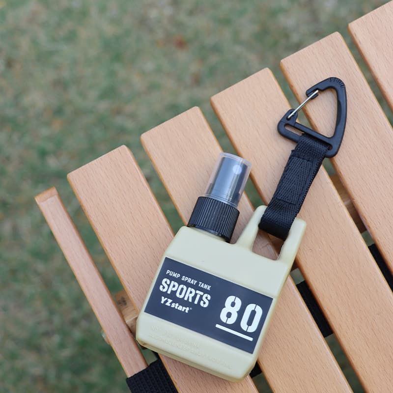 Sprayer for camping, antibacterial handheld bottle for traveling, container, 80 ml 2