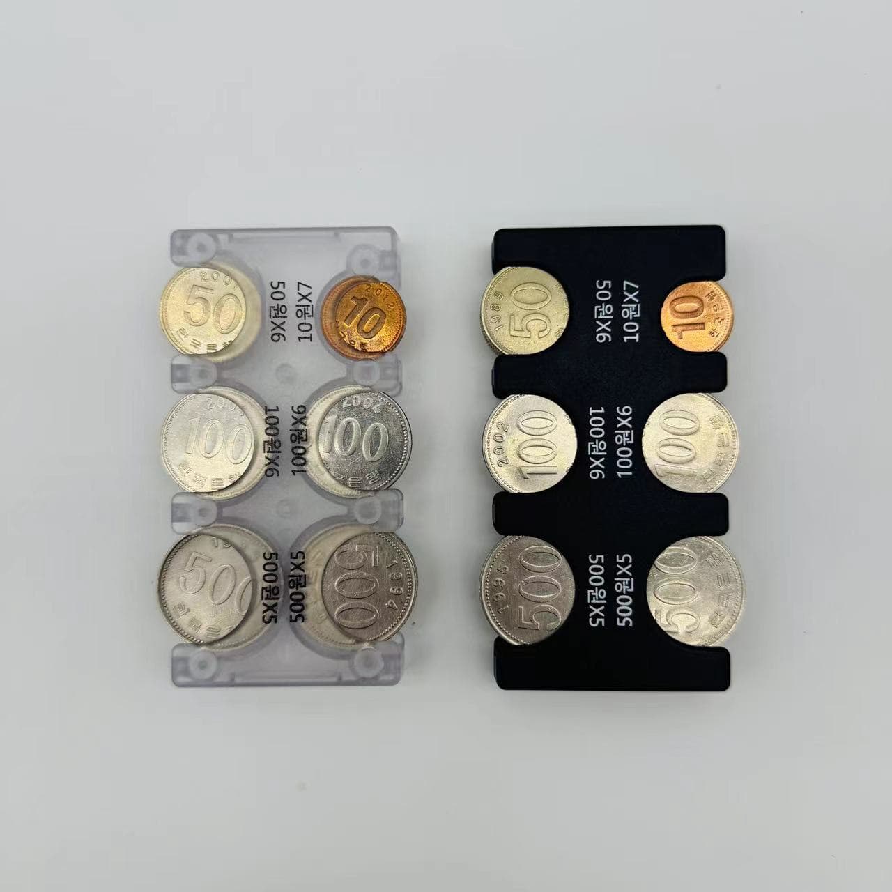 Japanese coins, handheld plastic wallet, storage system, bag 3