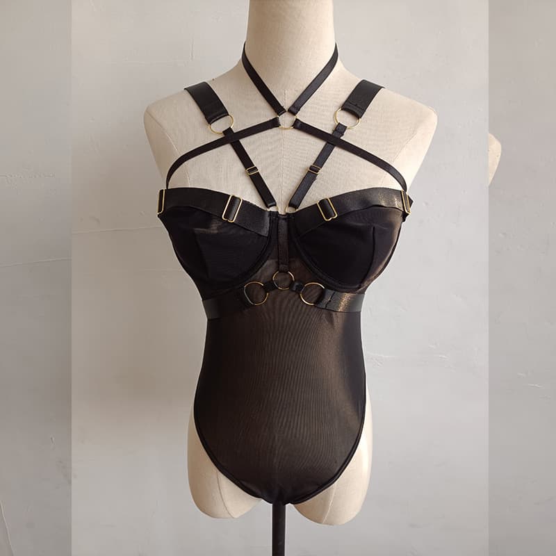 (Cross-border trading), breathable sexy belt, black underwear, tight