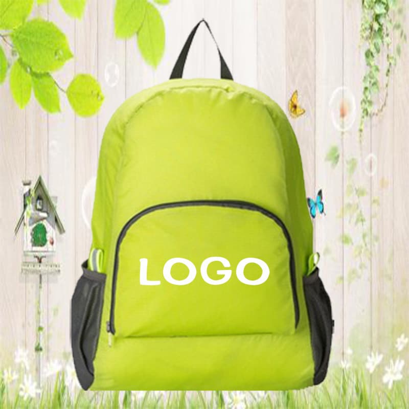 Travel universal folding backpack for traveling, school bag, Korean style, with your logo imprint 4
