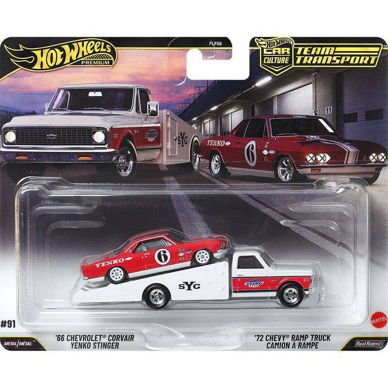 Hot Wheels JMN15 Gold Label Racing Transporter Legendary Journey Honda Civic CIVIC hotwheels 4