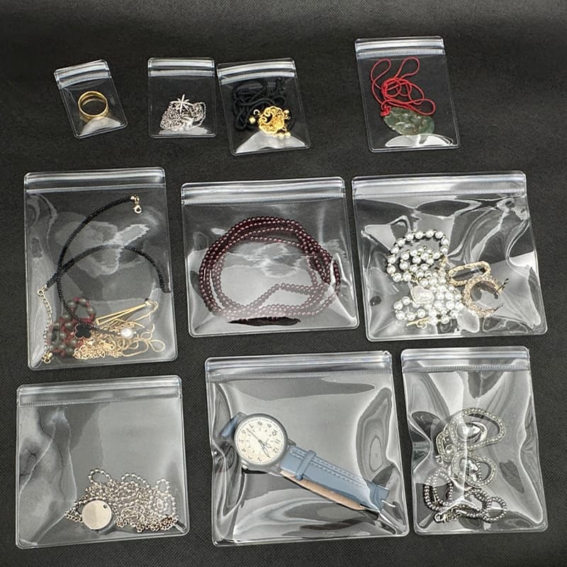 Accessory PVC, jewelry, storage system, storage bag, plastic bracelet, sealed bag 2