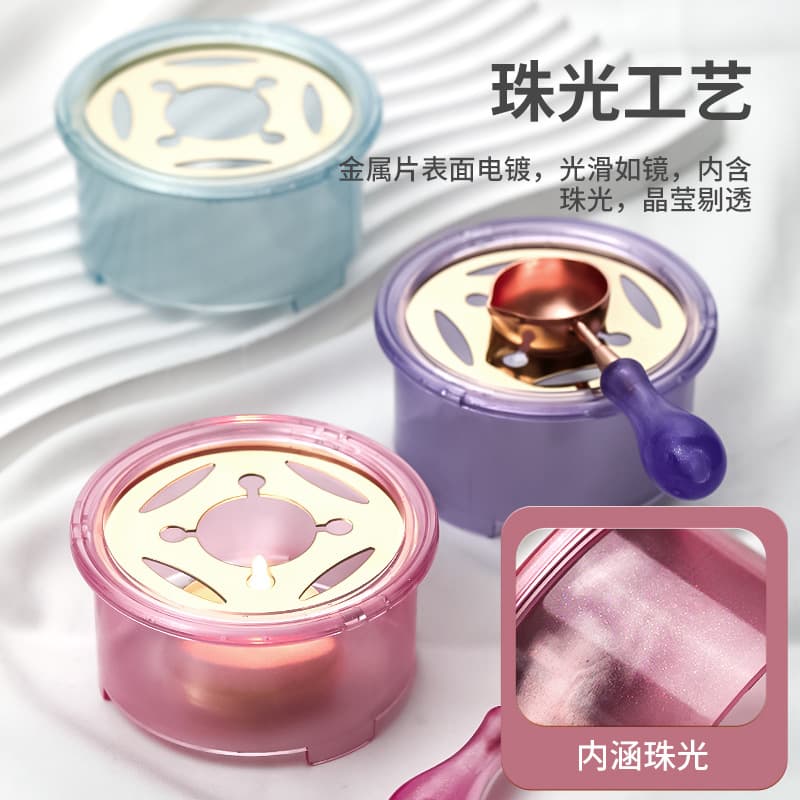Original innovative products Fantasy bubble lacquer furnace Spicy crystal stove spoon lacquer seal wholesale 3