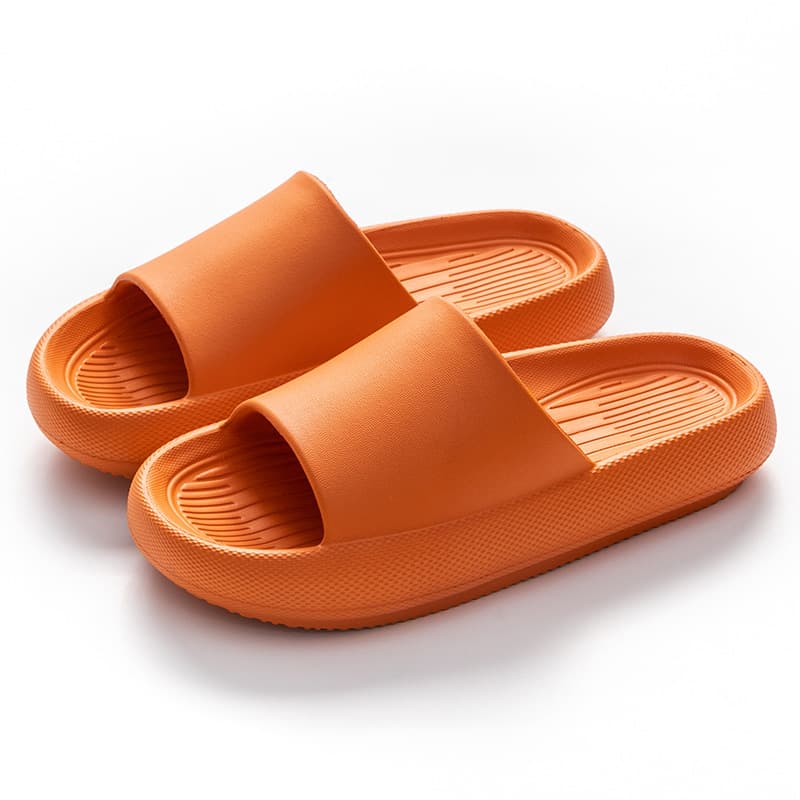 Summer ultra-soft women's slippers platform for bathroom, non-slip wear-resistant men's slippers, suitable for outdoor wear, for beloved 5