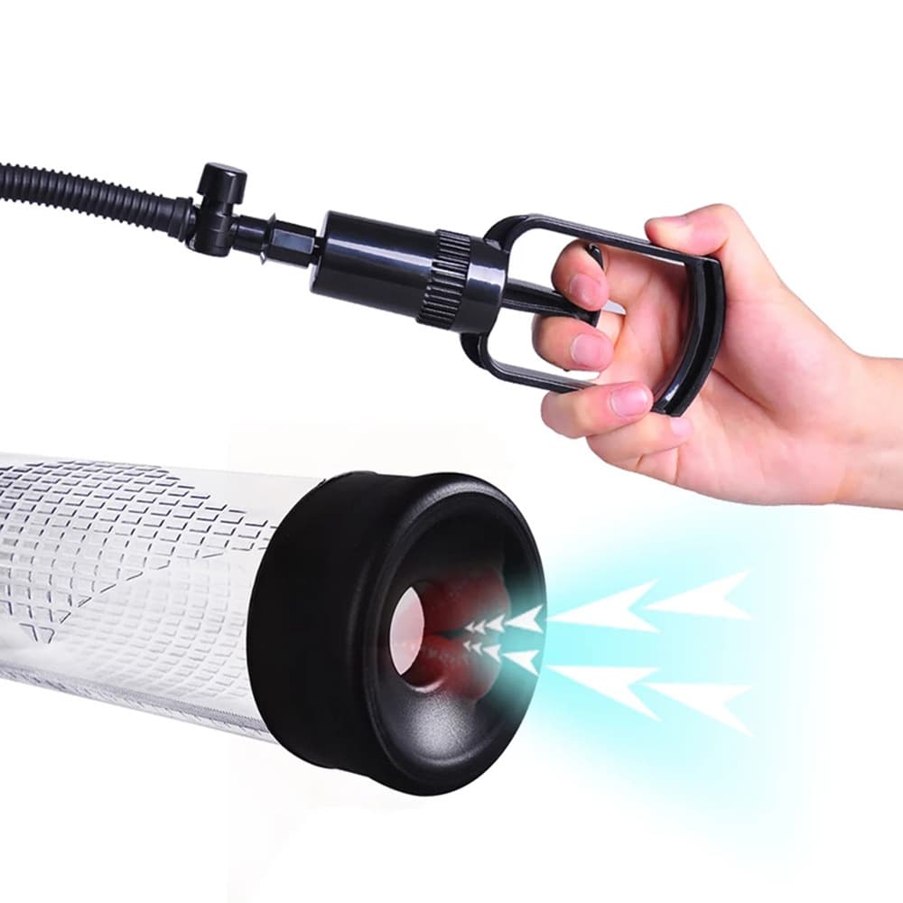 Men's supplies tie rod increase device negative pressure suction ball suction aircraft cup penis stretch training device adult sex products 5