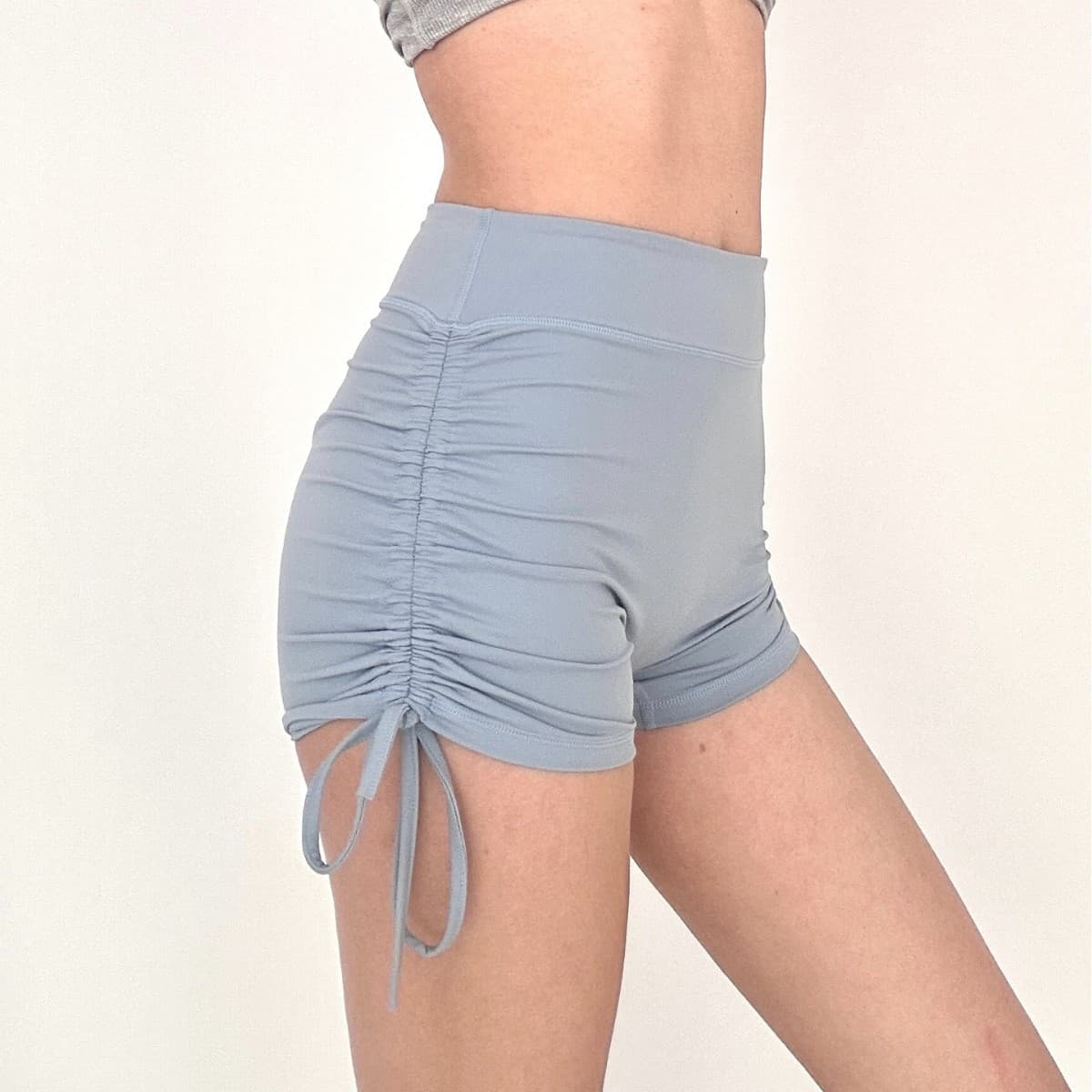 Shorts for yoga, trousers, underwear for hips shape correction, sports overall for gym, drawstring, tight, European style, for running 3