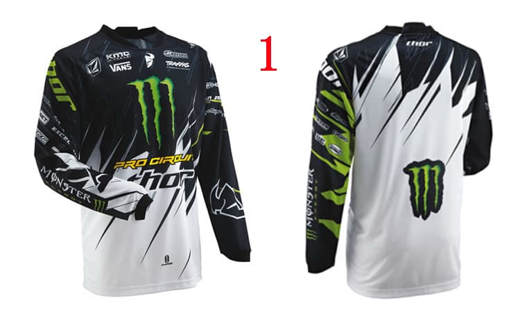 (Cross-border trading), kawasaki, summer long-sleeve, off-road jersey, mountain racing car 2