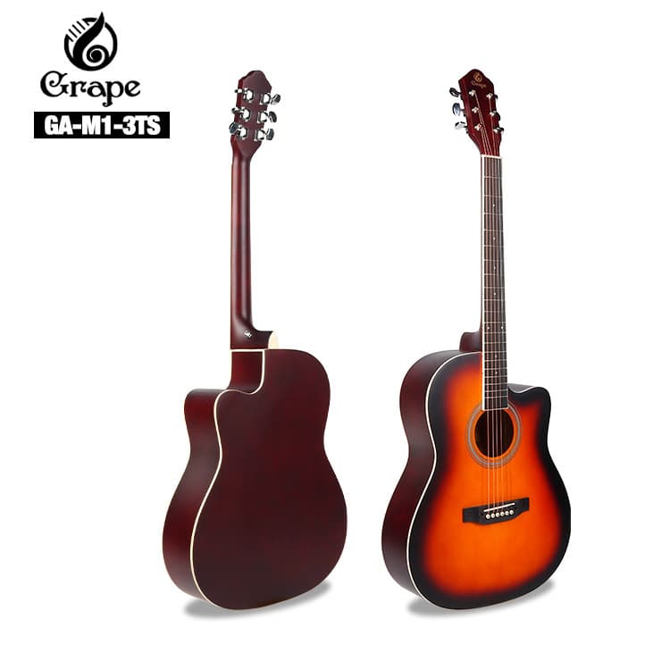 Manufacturer direct-fast GA-M1-39-inch entry-level folk guitar affordable prices and diverse colors 2