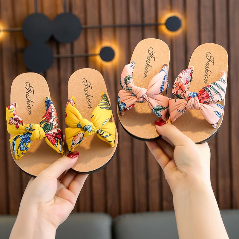 Children's sandals, sponge comfortable soft slippers, boho style
