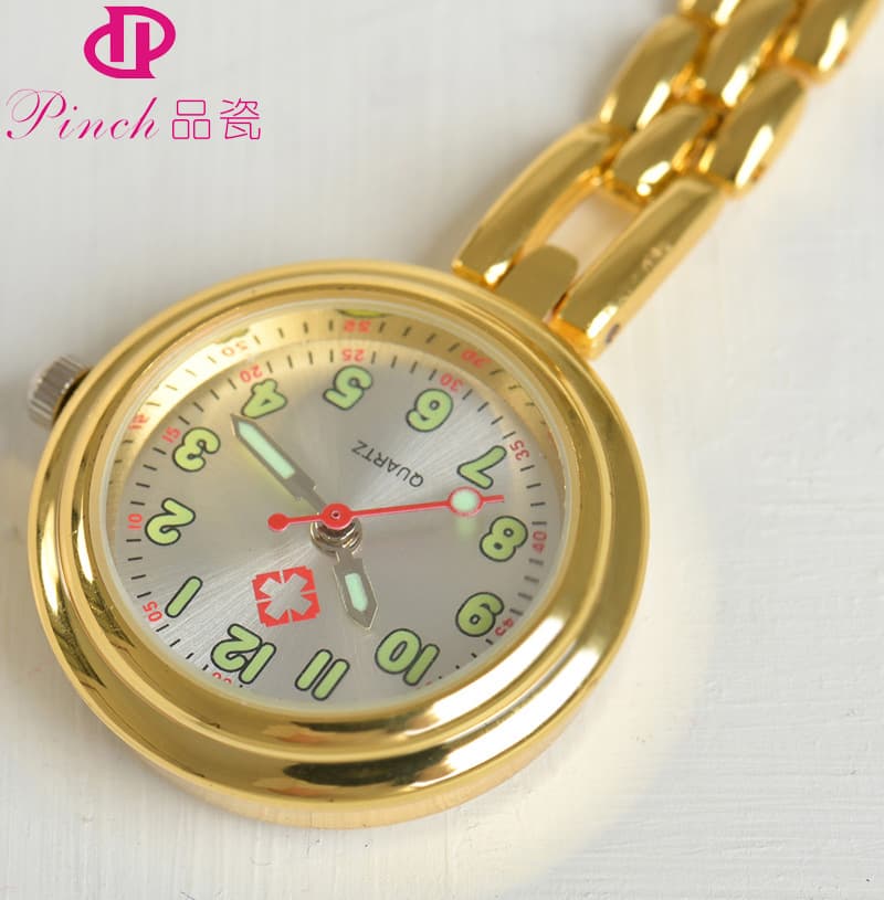 Handheld pocket watch accessory for nurses, universal stopwatch for men and women, medical doctor uniform, simple and elegant design 2