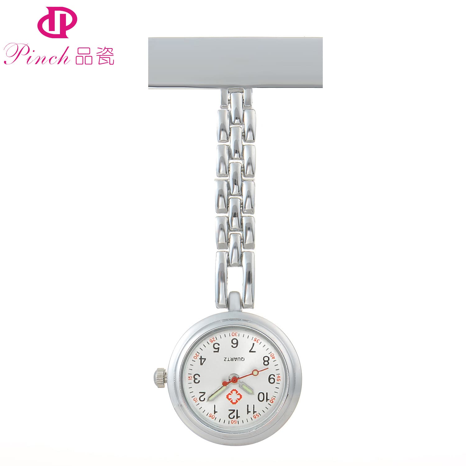 Handheld pocket watch accessory for nurses, universal stopwatch for men and women, medical doctor uniform, simple and elegant design 4