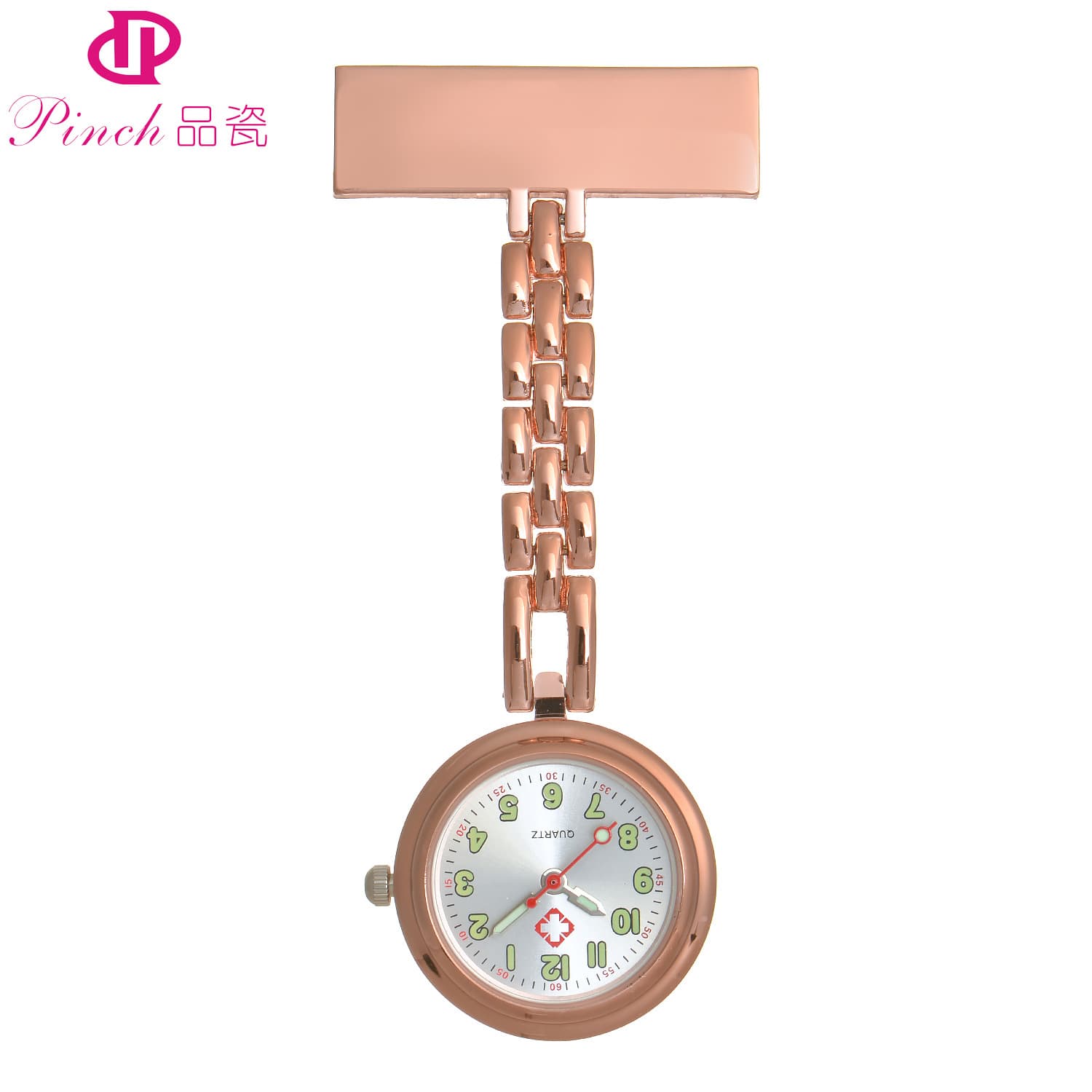 Handheld pocket watch accessory for nurses, universal stopwatch for men and women, medical doctor uniform, simple and elegant design 5