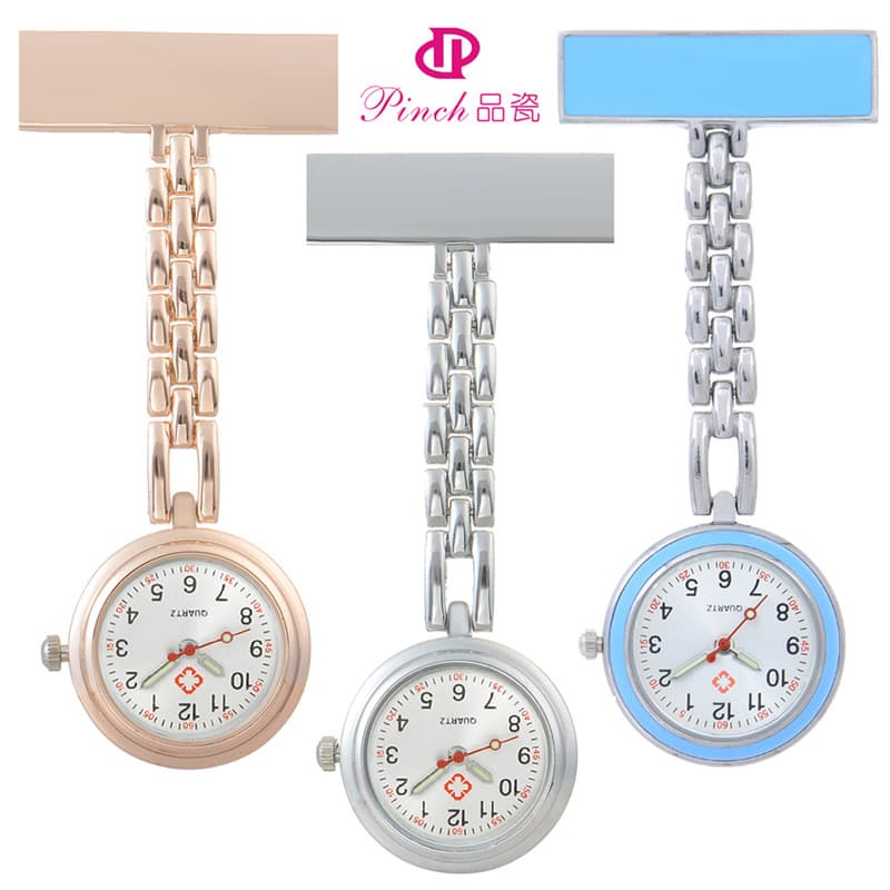 Handheld pocket watch accessory for nurses, universal stopwatch for men and women, medical doctor uniform, simple and elegant design 1