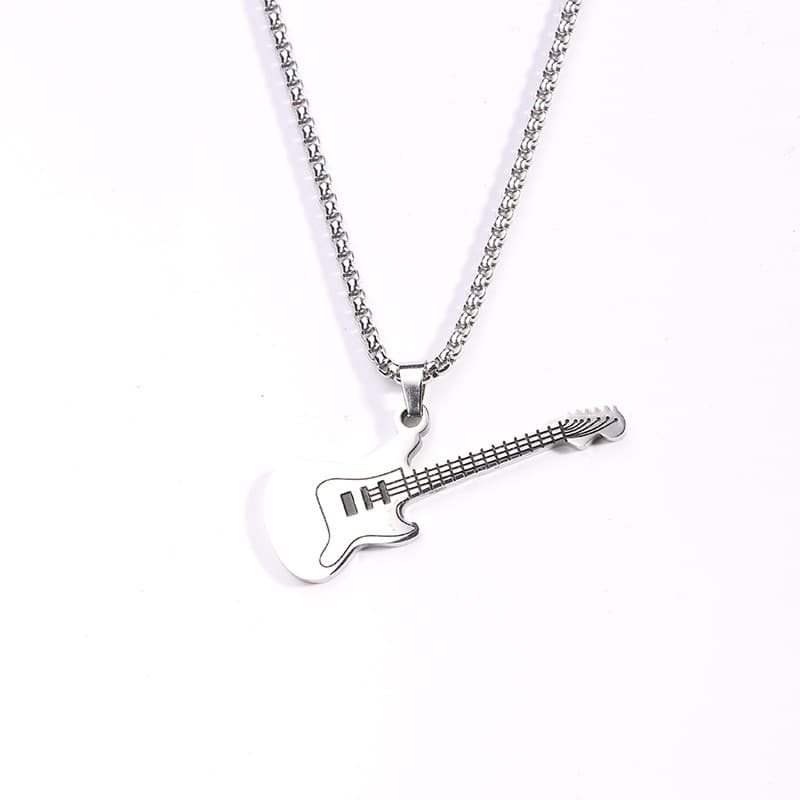 Universal necklace stainless steel, pendant, sweater, internet celebrity, does not fade 5