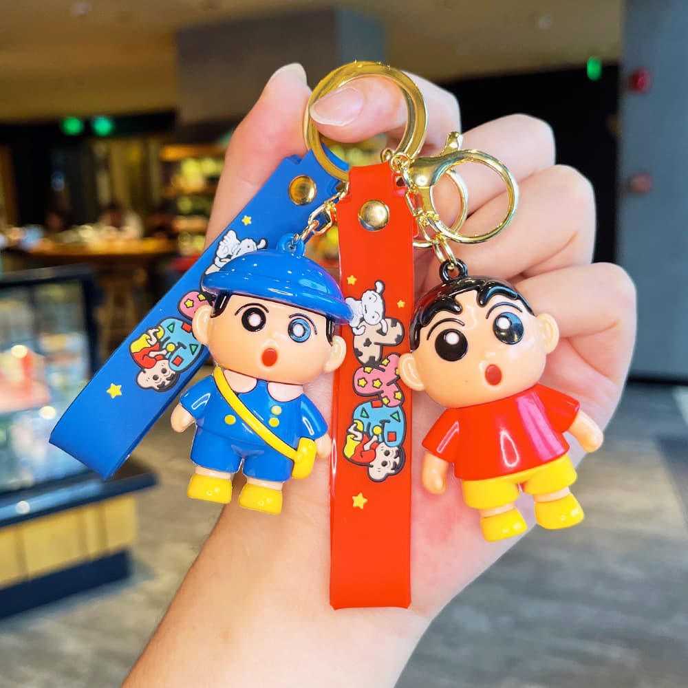 (Wholesale), cartoon cute doll, keychain from soft rubber, bag, pendant, Birthday gift 2