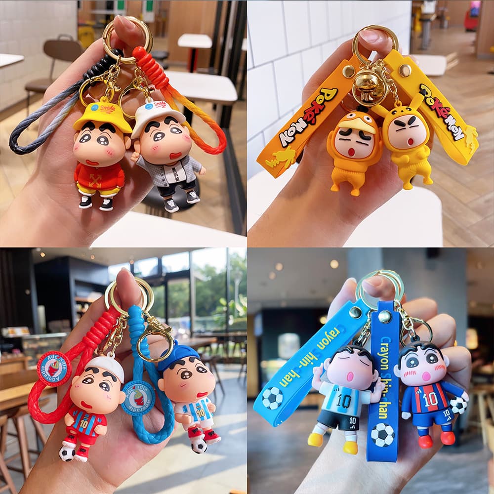 (Wholesale), cartoon cute doll, keychain from soft rubber, bag, pendant, Birthday gift 1