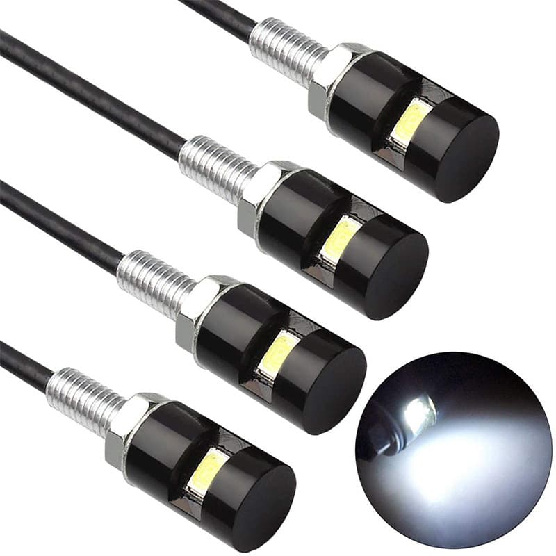Factory car motorcycle LED license plate light 5630 5730 license plate light screw light pour car light eagle eye light 1