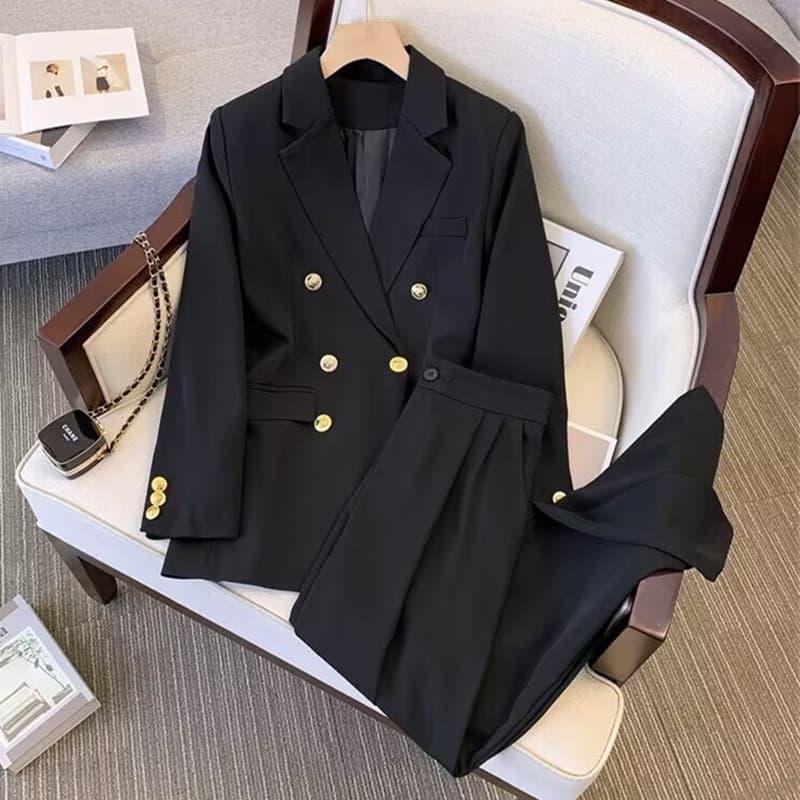 Spring classic suit jacket, set, for teenagers 3