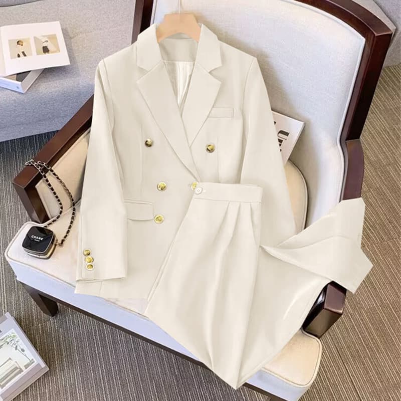 Spring classic suit jacket, set, for teenagers