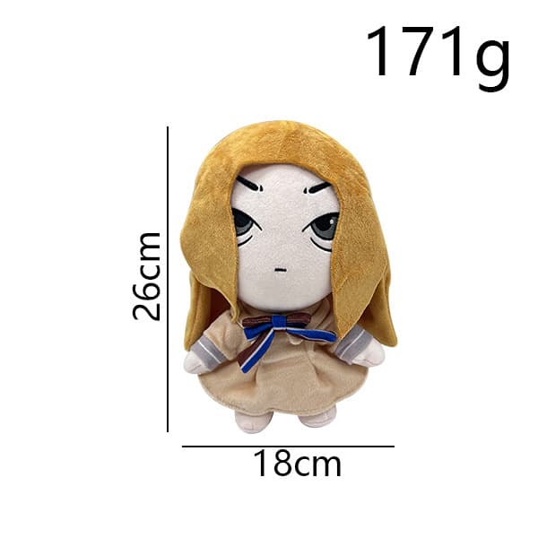 Cross -border new product M3GAN COSPLAY PLush TOYS Meghan Movie Plush Doll Dolls around 6