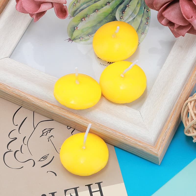 Floating water candle fragrance smoked candle floating ball wedding hotel candle drift wax floating water wax tea wax 3