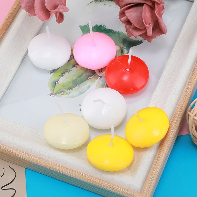 Floating water candle fragrance smoked candle floating ball wedding hotel candle drift wax floating water wax tea wax 1