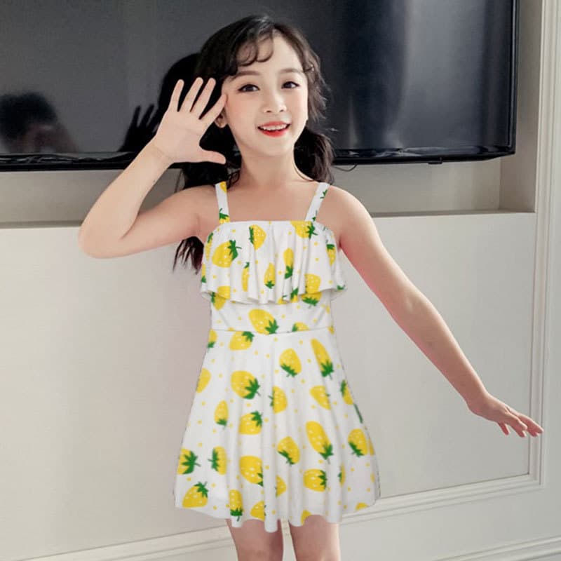 Children's swimwear, cute strawberry, 2023 collection, western style 3