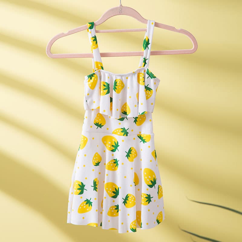 Children's swimwear, cute strawberry, 2023 collection, western style 4