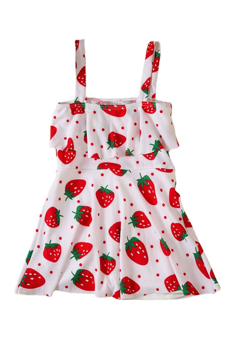 Children's swimwear, cute strawberry, 2023 collection, western style 5