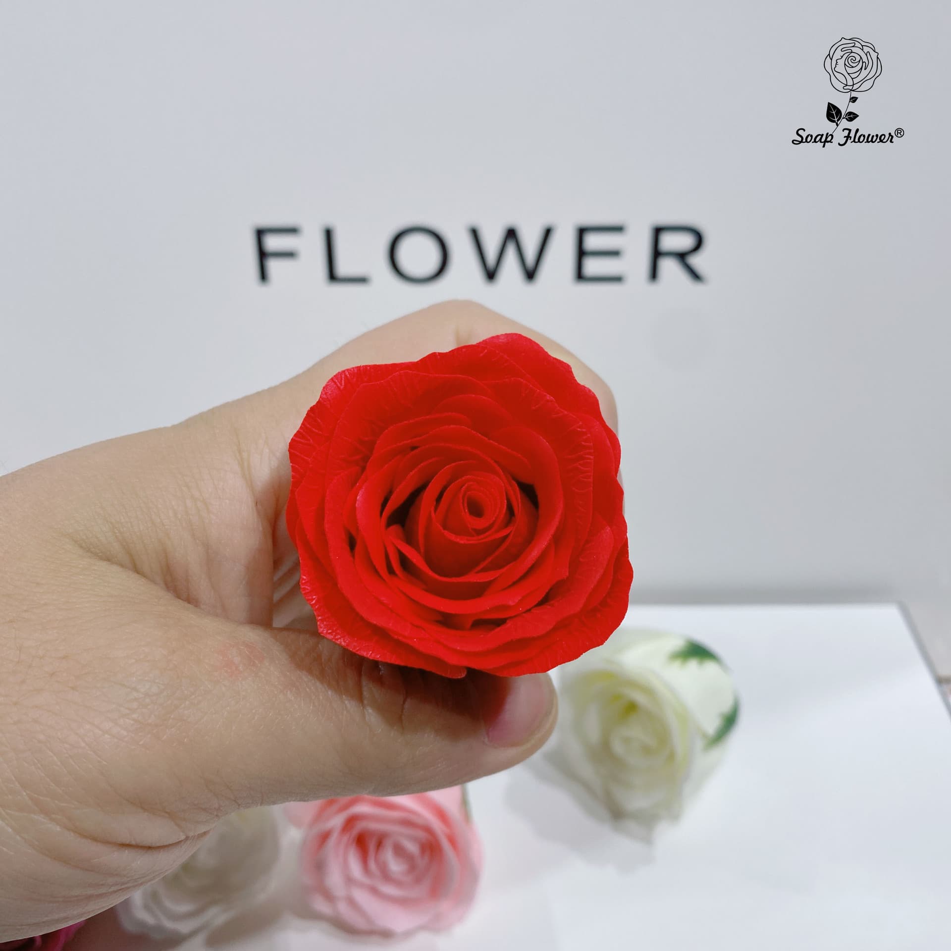 Soap contains rose 2