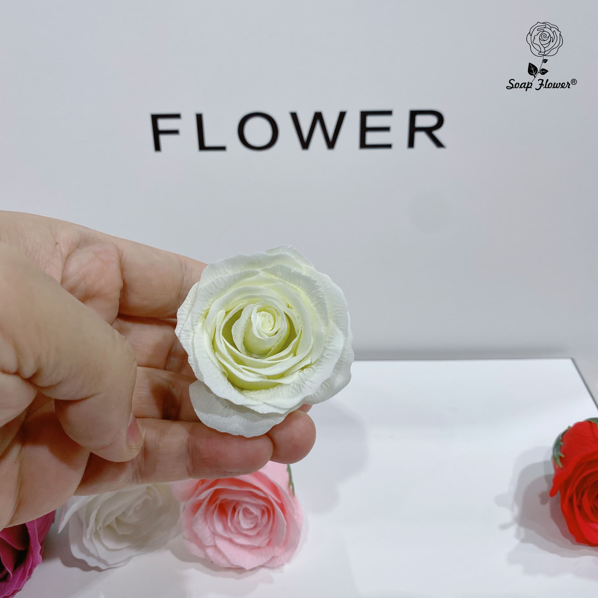 Soap contains rose 3
