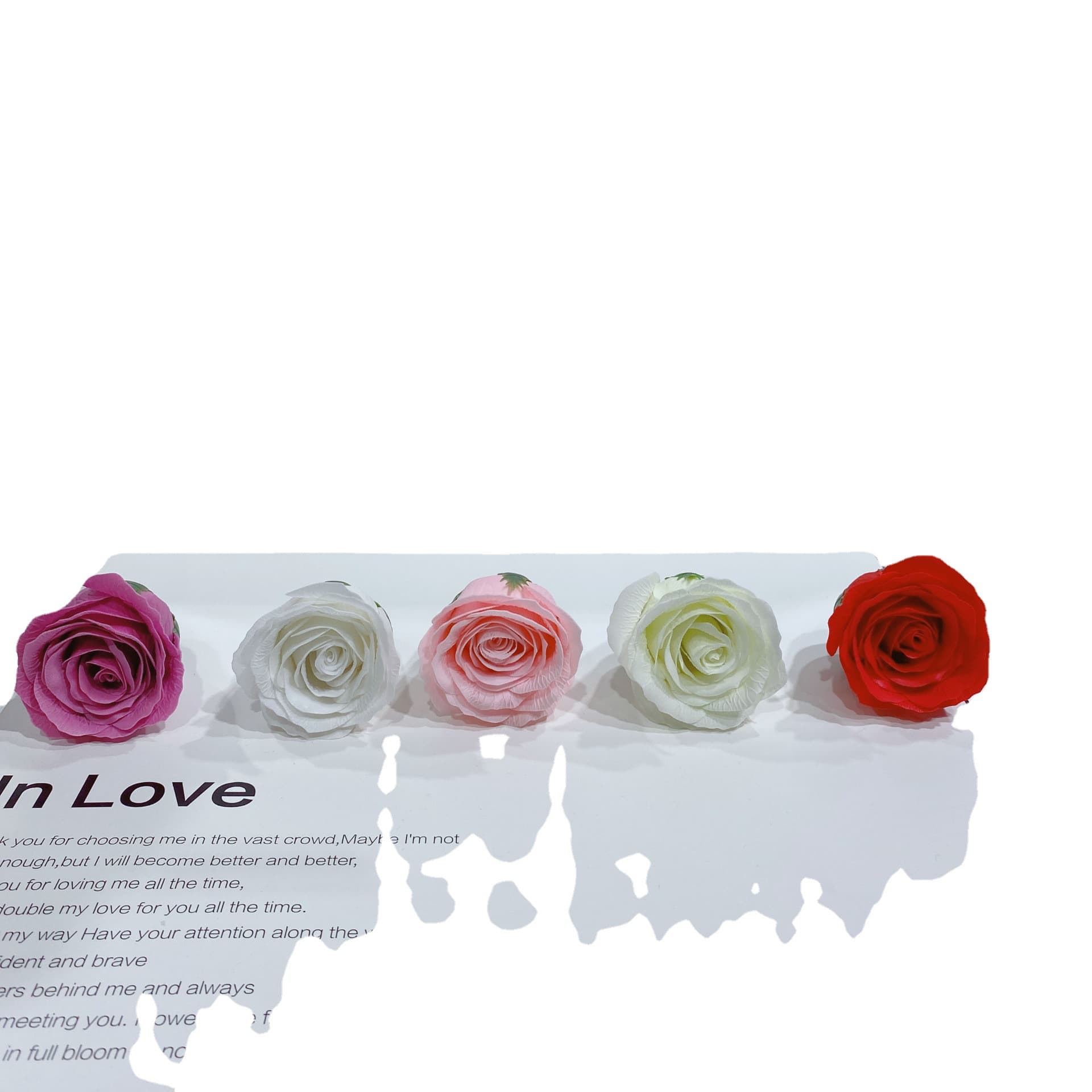 Soap contains rose 5