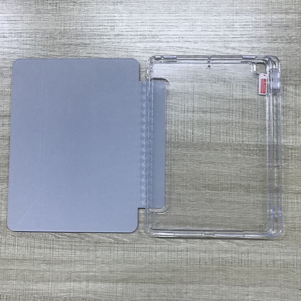 Applicable to iPad 10th protective cover iPad pro11 transparent acrylic air7 13-inch flat leather case 4