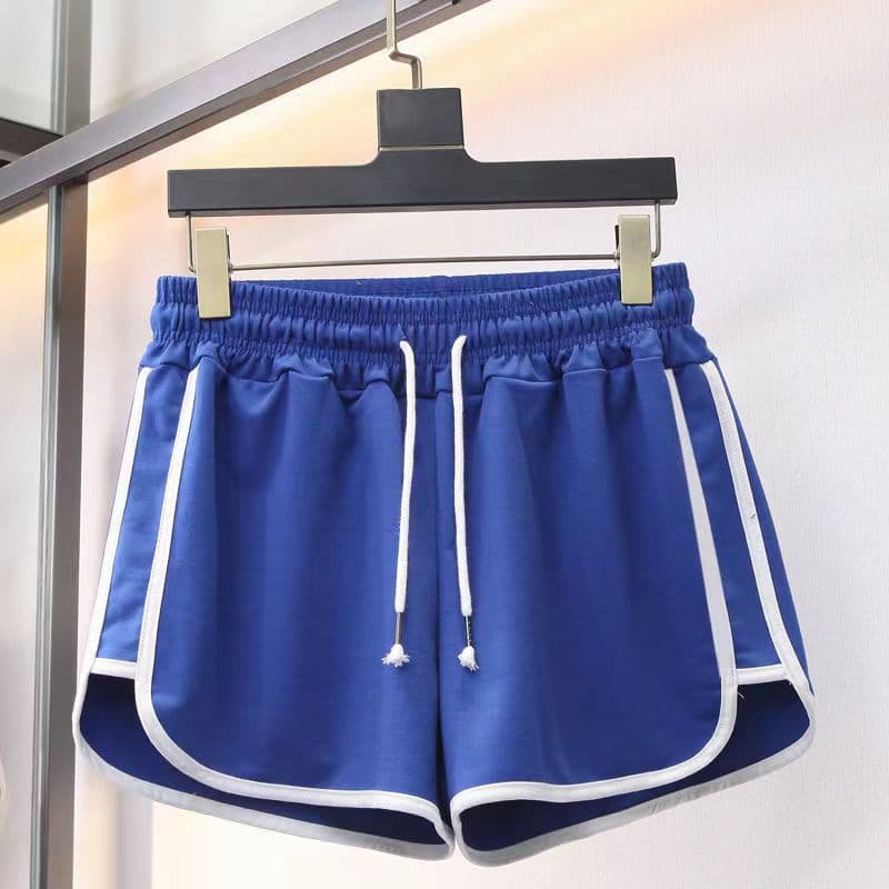 Sports shorts, summer trousers, leggings for leisure, high waist, for running, Korean style, loose fit 2