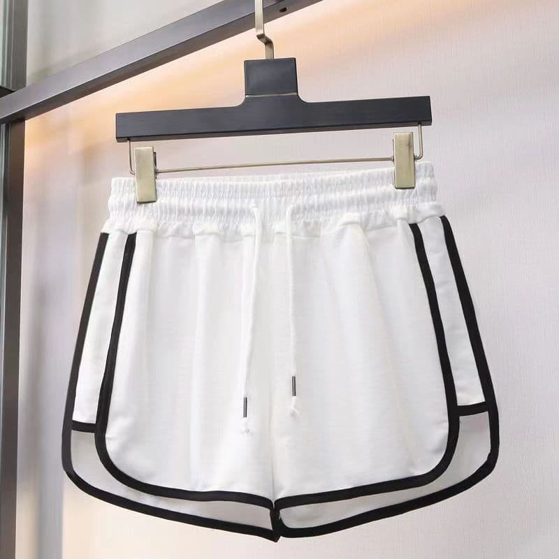 Sports shorts, summer trousers, leggings for leisure, high waist, for running, Korean style, loose fit 3