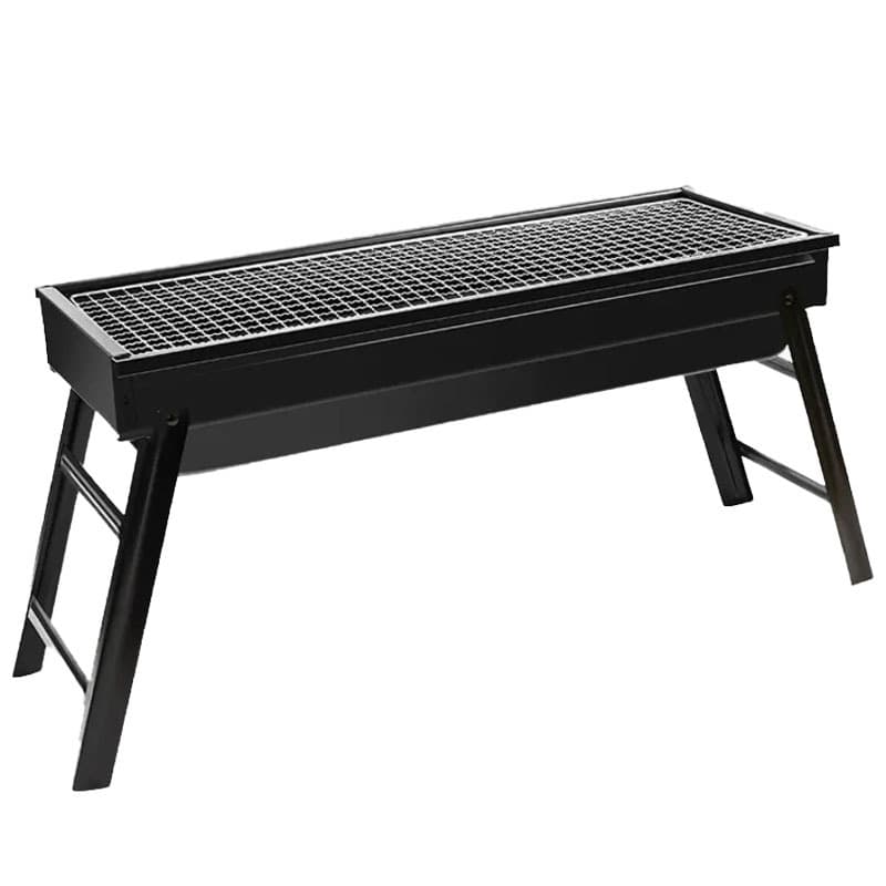 Carefully selected thickened portable barbecue grill, household folding barbecue grill, outdoor charcoal grilled fish stove, full set of barbecue tools 5