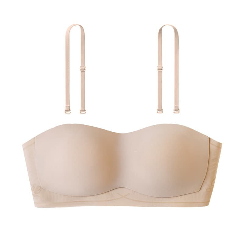 Genuine non-slip straps, underwear, thin invisible wireless bra, push up bra, bra top, strapless 5