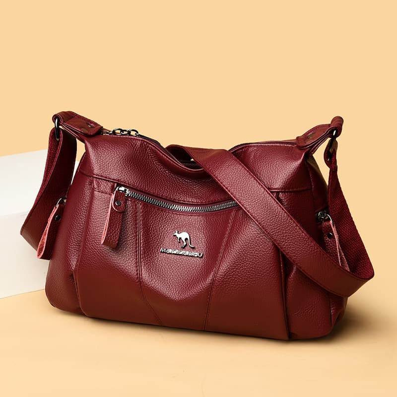 (Cross-border trading), shoulder bag, fashionable capacious one-shoulder bag, genuine leather, city style 3