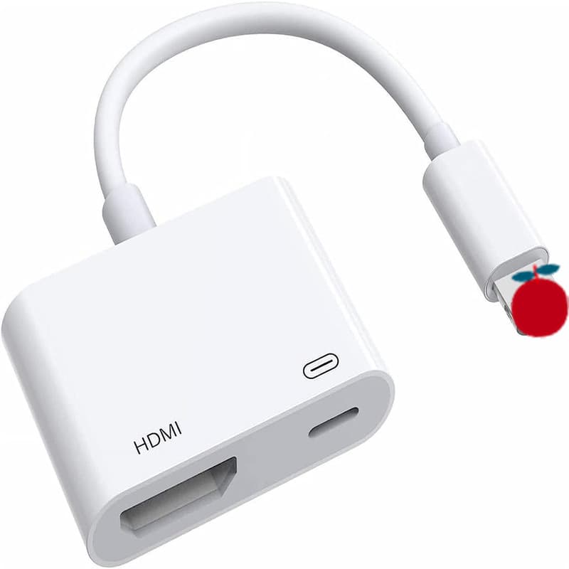 Suitable for Apple Lightning to HDMI same-screen cable, mobile phone to TV HD video converter 2