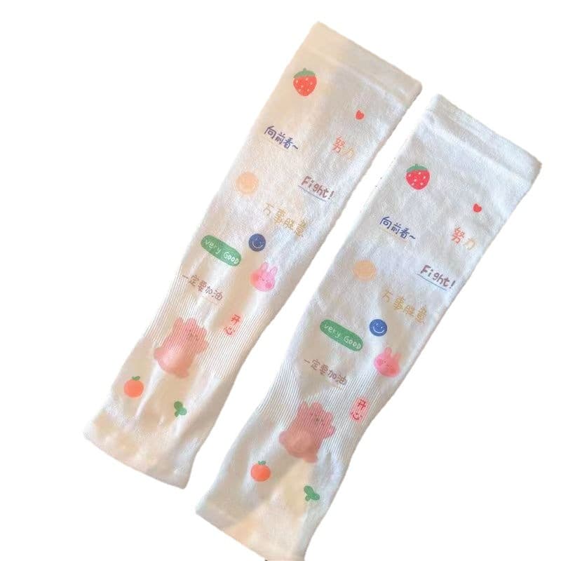 Children's summer protection sleeve, cute thin sleeves, silk sun protection cream for boys 5