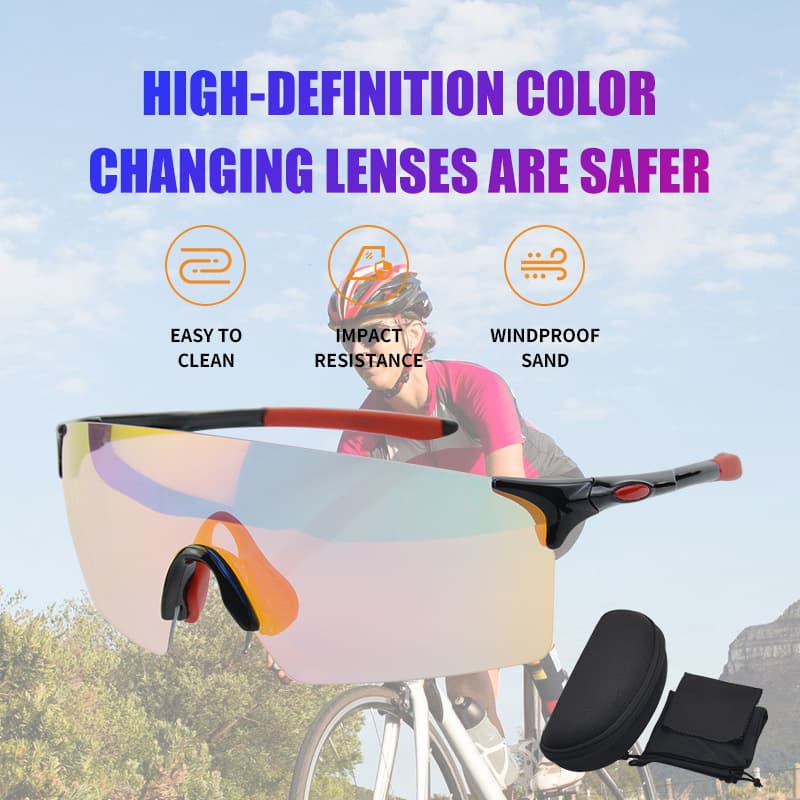(Cross-border trading), fashionable universal windproof glasses for adults 3