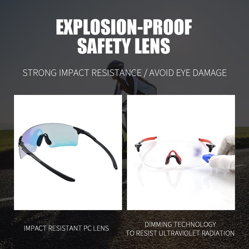(Cross-border trading), fashionable universal windproof glasses for adults 4