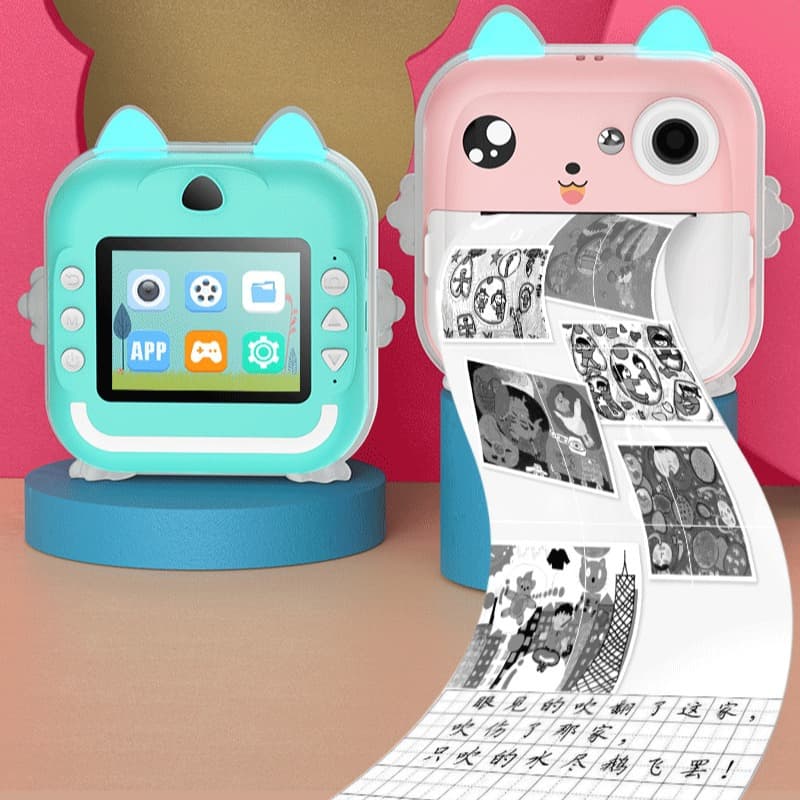 (Cross-border trading), polaroid, cartoon camera, small photo 4