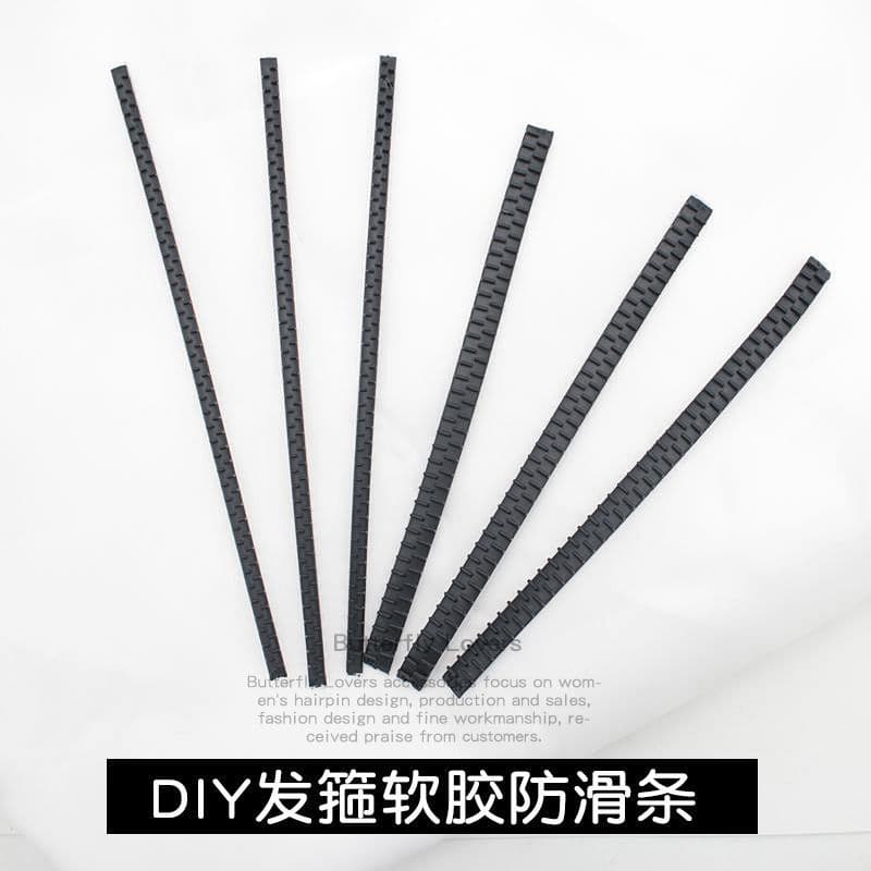 Headband, quality non-slip scalloped adhesive hair accessory, DIY 1