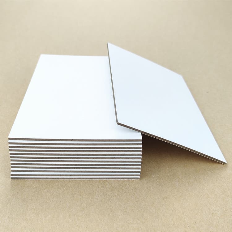 White card cardboard clothing hard cardboard packaging white paper art painting board A4 paper A7 card hard cardboard wholesale 4