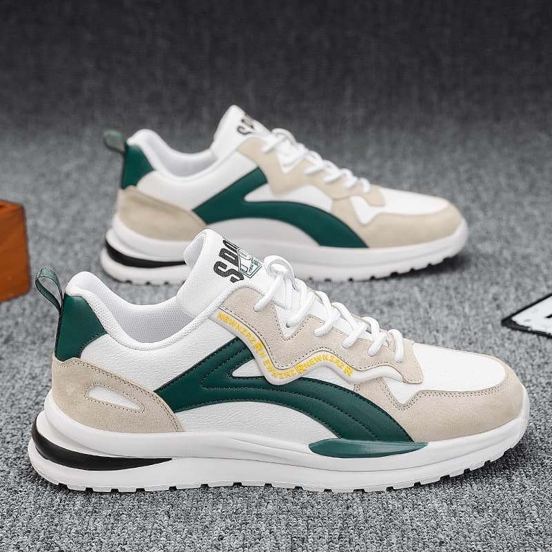 Universal breathable white sneakers, sports trend casual footwear 4