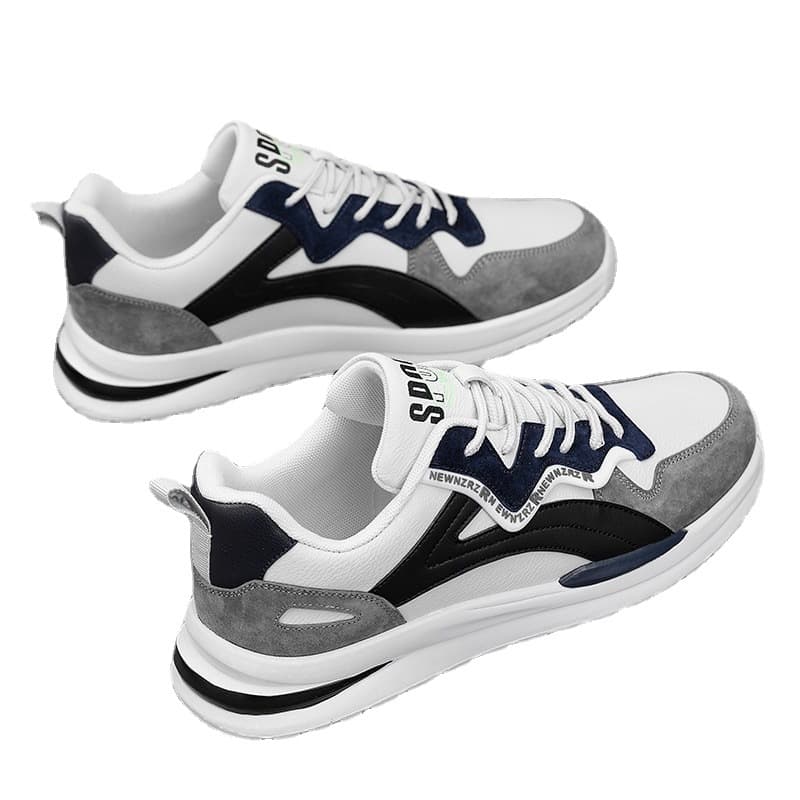 Universal breathable white sneakers, sports trend casual footwear 5