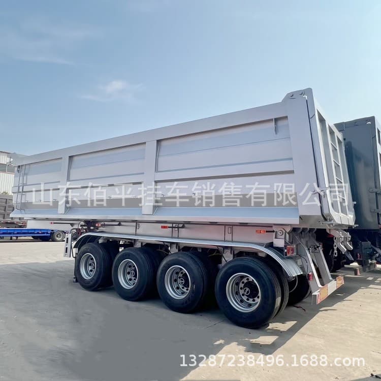 Export dump truck integrated rear tip dump truck muck transport truck used car rear tip dump truck 2