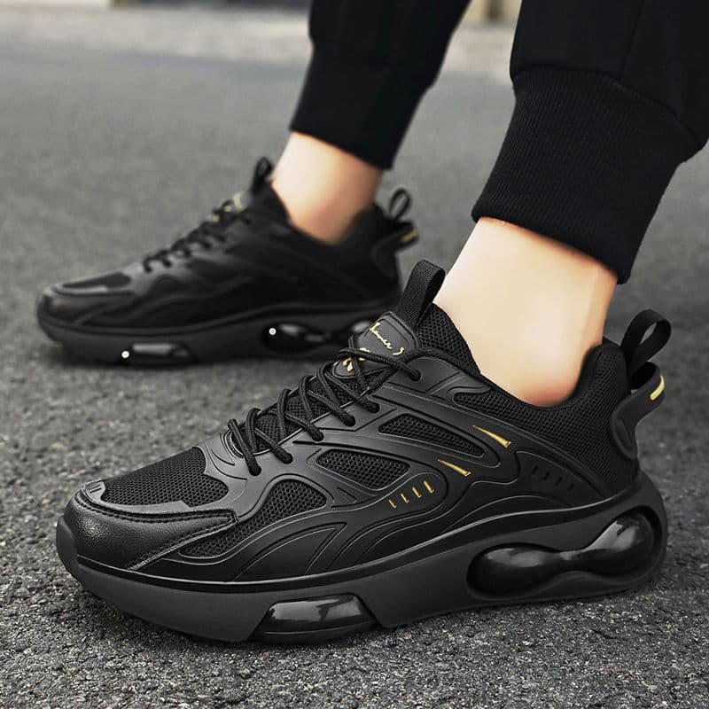 Autumn breathable sports fashionable sneakers for leisure platform, for teenagers, for running 4